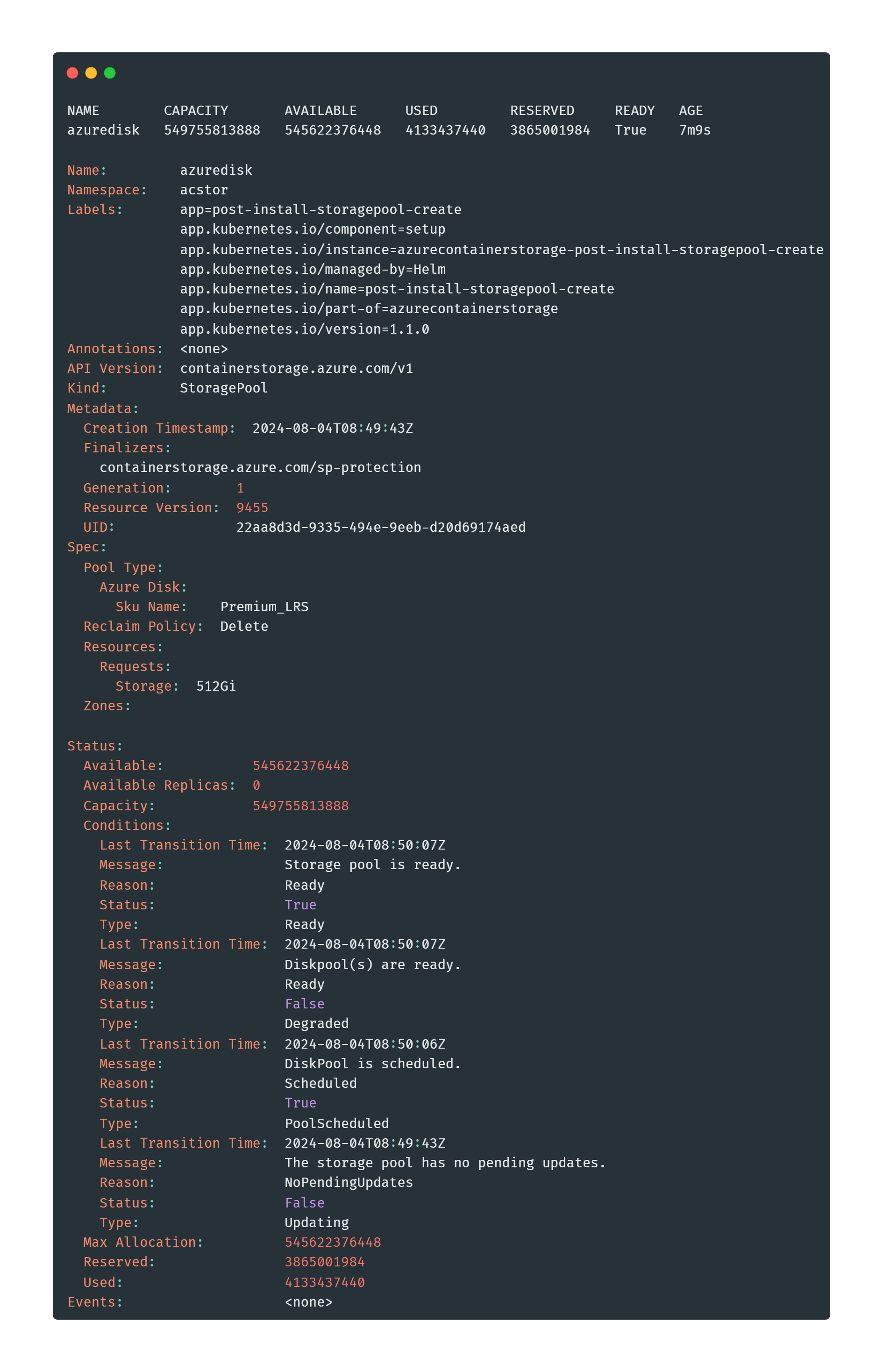 Easy stateful workloads with azure container storage